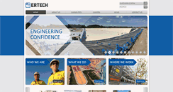 Desktop Screenshot of ertech.com.au