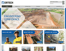 Tablet Screenshot of ertech.com.au